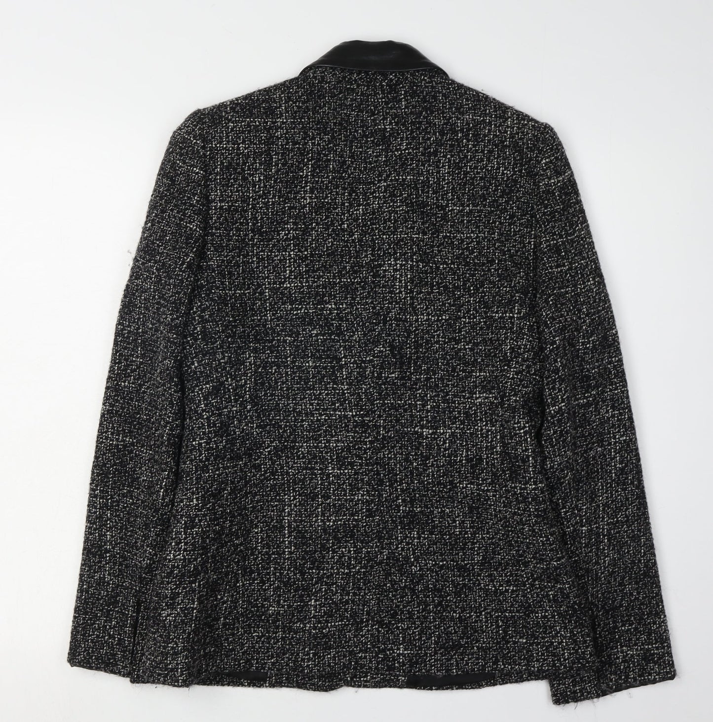 LB Women's Black Tweed Blazer - Size 8, Business Casual