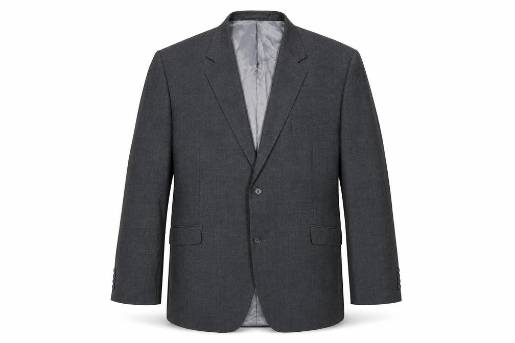 Mens UK Size 48 Brook Taverner Regular Grey Suit Jacket