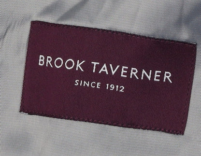 Mens UK Size 48 Brook Taverner Regular Grey Suit Jacket