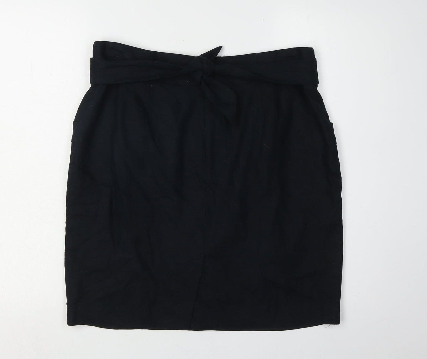 Marks and Spencer Women's Black Pencil Skirt, Size 14