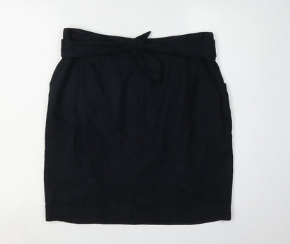 Marks and Spencer Women's Black Pencil Skirt, Size 14