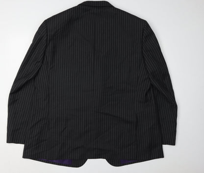Mens UK Size 48 Marks and Spencer Regular Black Suit Jacket