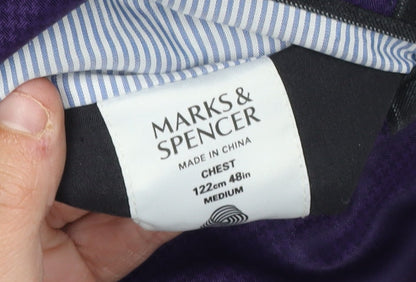 Mens UK Size 48 Marks and Spencer Regular Black Suit Jacket
