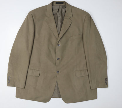 Mens UK Size 50 Marks and Spencer Regular Brown Suit Jacket