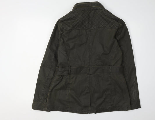Womens UK Size 12 Marks and Spencer Green Military Jacket