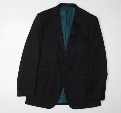 Mens UK Size 42 Marks and Spencer Regular Black Suit Jacket