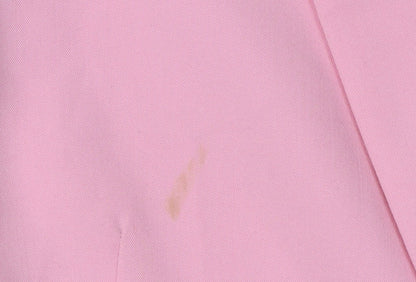 Bershka Women's Pink Blazer, Size S, Lined Twill