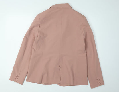 ASOS Women’s Pink Blazer Jacket Size 12 Regular Fit