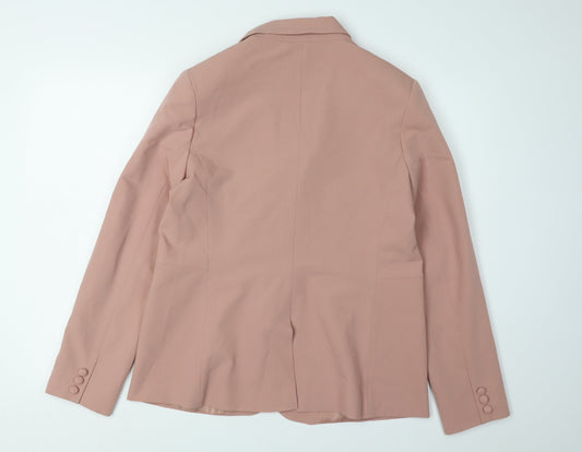 ASOS Women’s Pink Blazer Jacket Size 12 Regular Fit