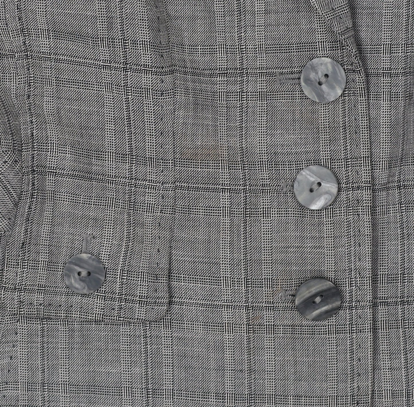 Next Women's Grey Petites Blazer Size 12 - Classic Fit