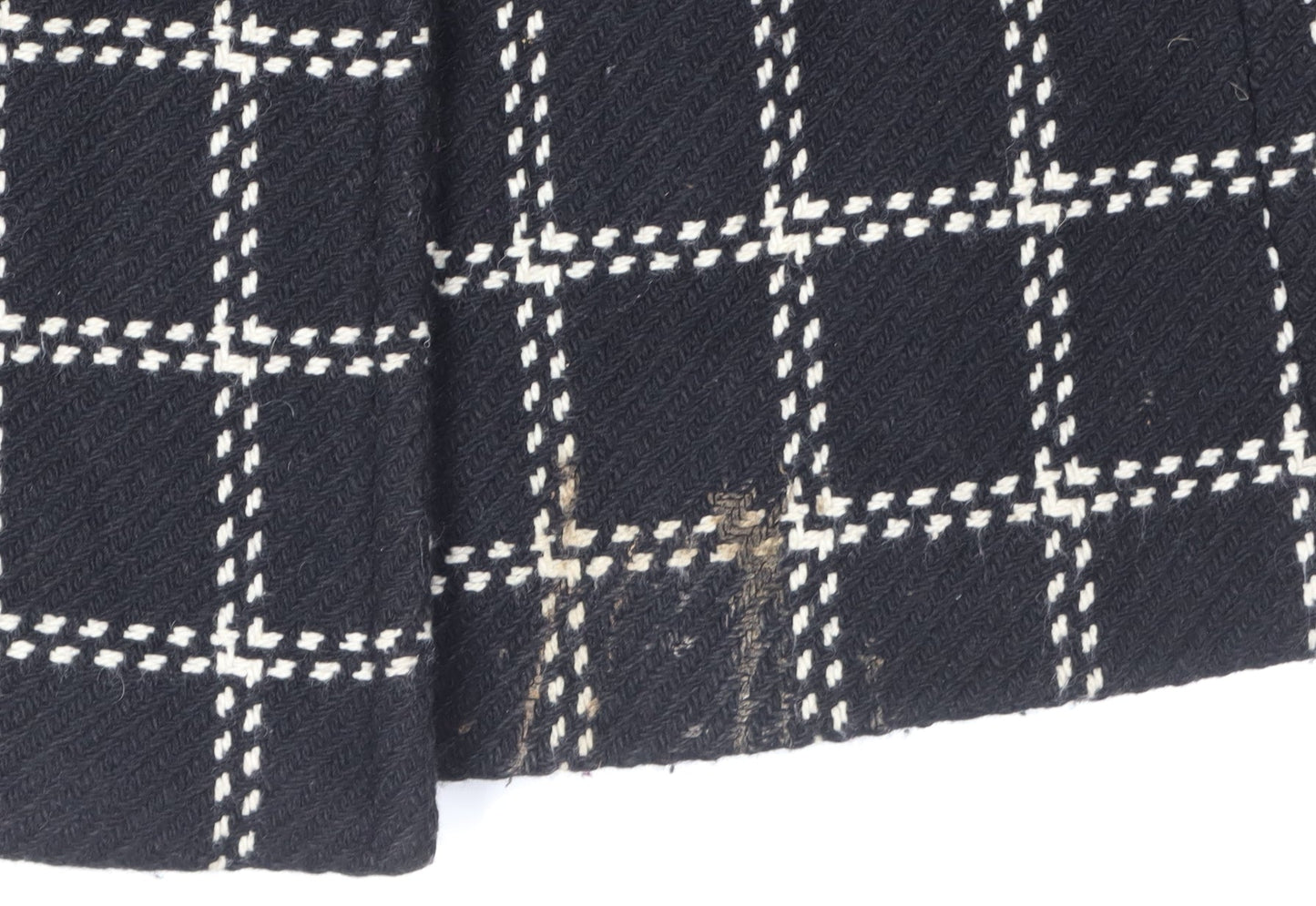 Womens UK Size 10 Marks and Spencer Black Trench Coat