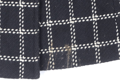 Womens UK Size 10 Marks and Spencer Black Trench Coat