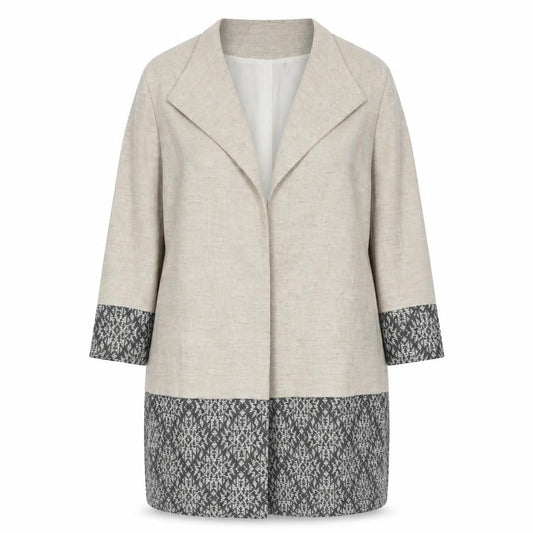Womens UK Size 14 Marks and Spencer Beige Basic Jacket