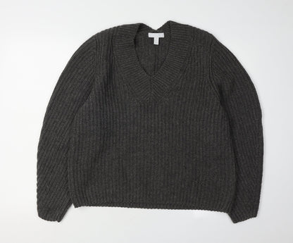 Womens UK Size S H&M Grey Pullover Jumper