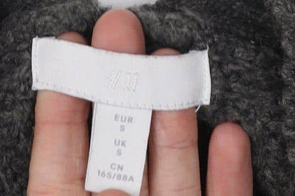Womens UK Size S H&M Grey Pullover Jumper