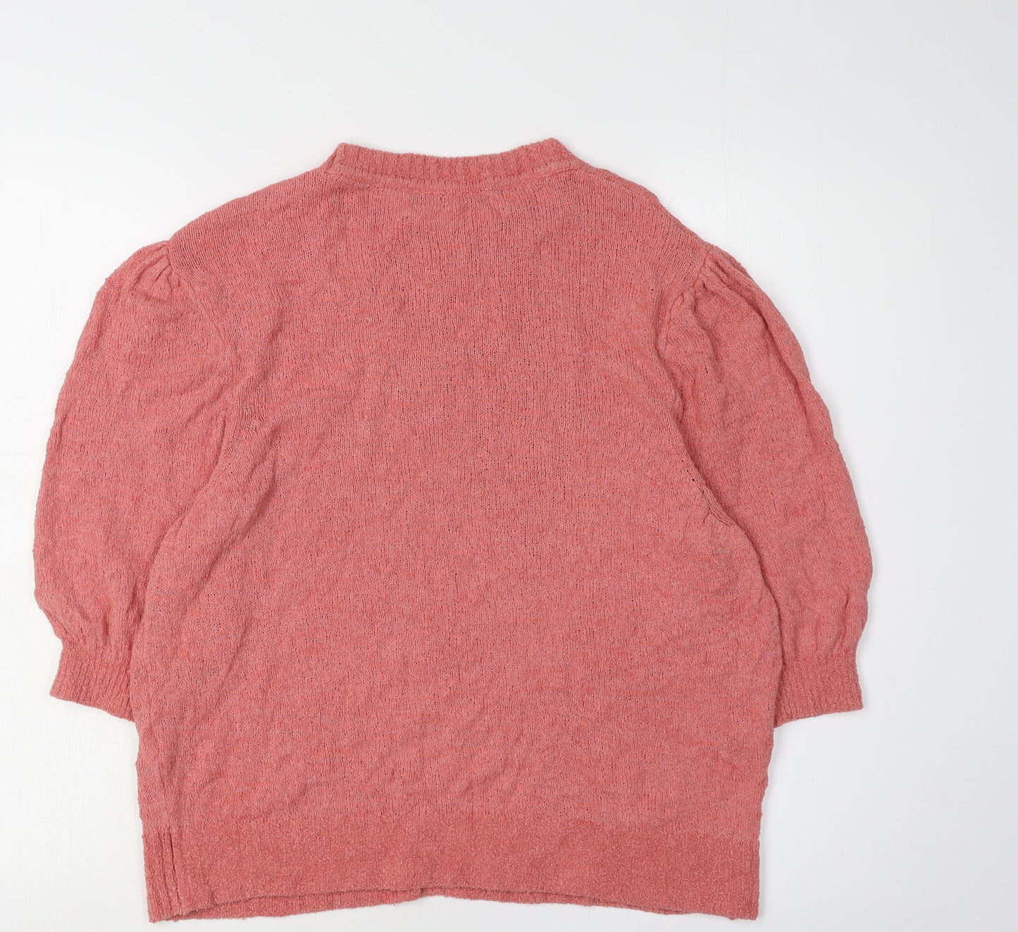 Womens UK Size 18 Marks and Spencer Pink Pullover Jumper