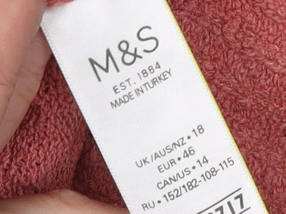 Womens UK Size 18 Marks and Spencer Pink Pullover Jumper