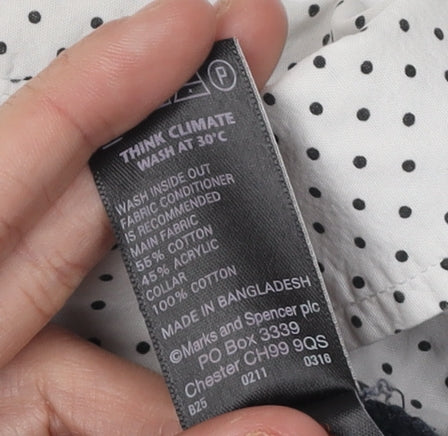 Womens UK Size 14 Marks and Spencer Black Pullover Jumper