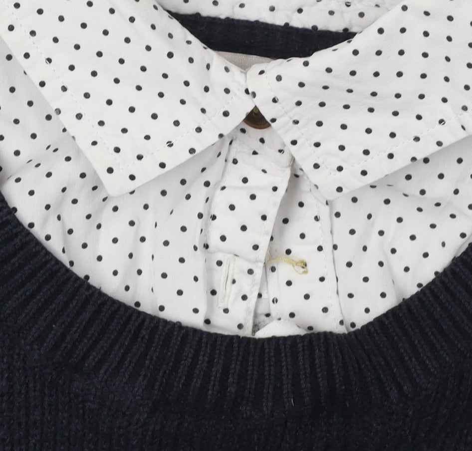 Womens UK Size 14 Marks and Spencer Black Pullover Jumper