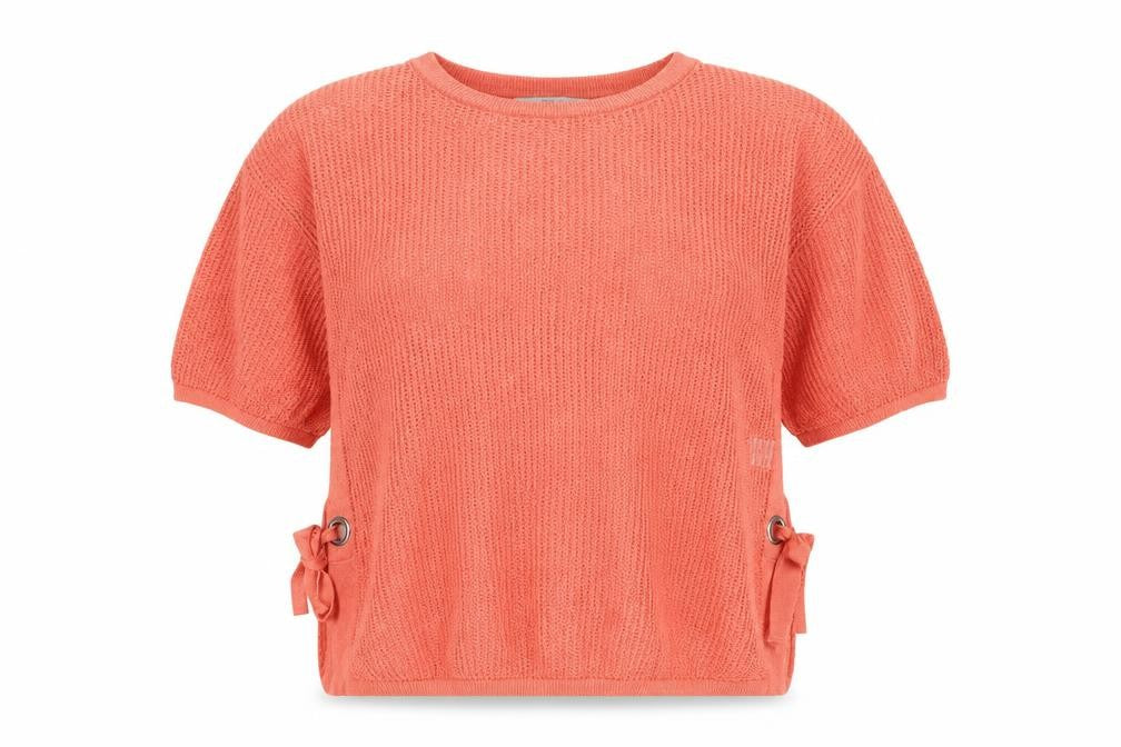 Womens UK Size S NEXT Orange Pullover Jumper