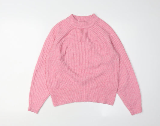 Marks and Spencer Women's Pink XS Knit Pullover Jumper