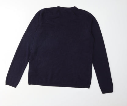 Womens UK Size 14 Marks and Spencer Black Pullover Jumper