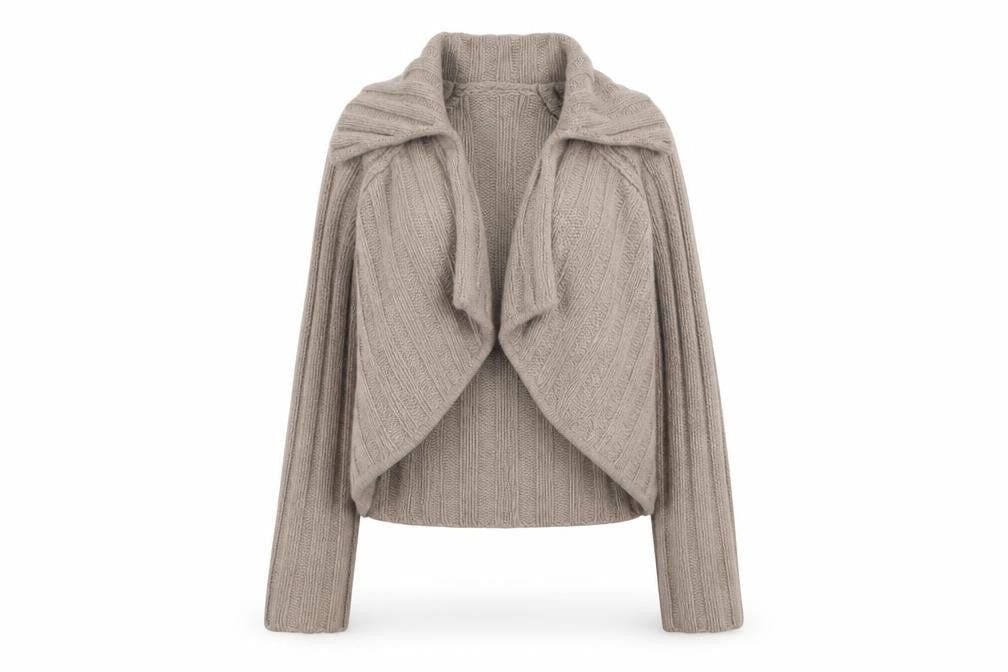 Womens UK Size 8 NEXT Beige Cardigan Jumper