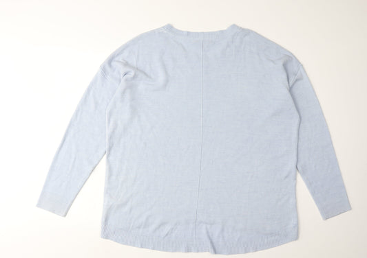 Womens UK Size 18 Principles Blue Pullover Jumper