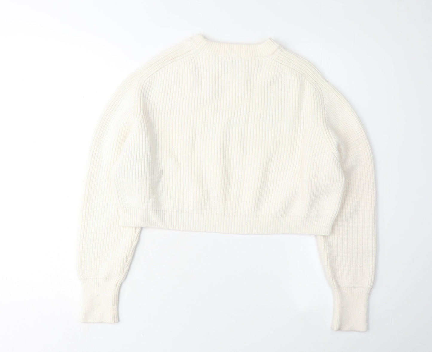 Womens UK Size M Zara Ivory Pullover Jumper