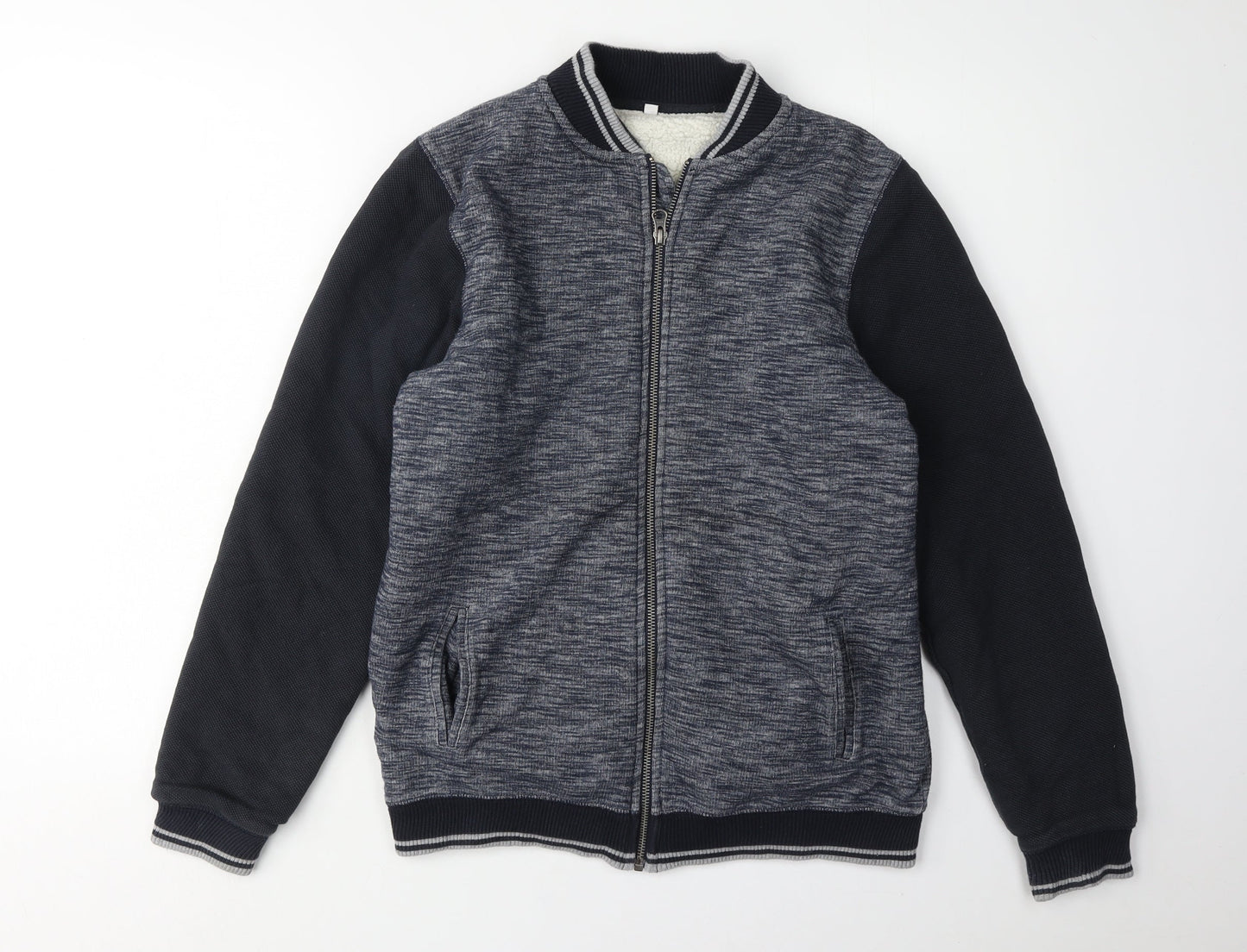 Marks and Spencer Boys Blue Full Zip Hoodie 13-14 Years