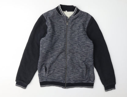 Marks and Spencer Boys Blue Full Zip Hoodie 13-14 Years