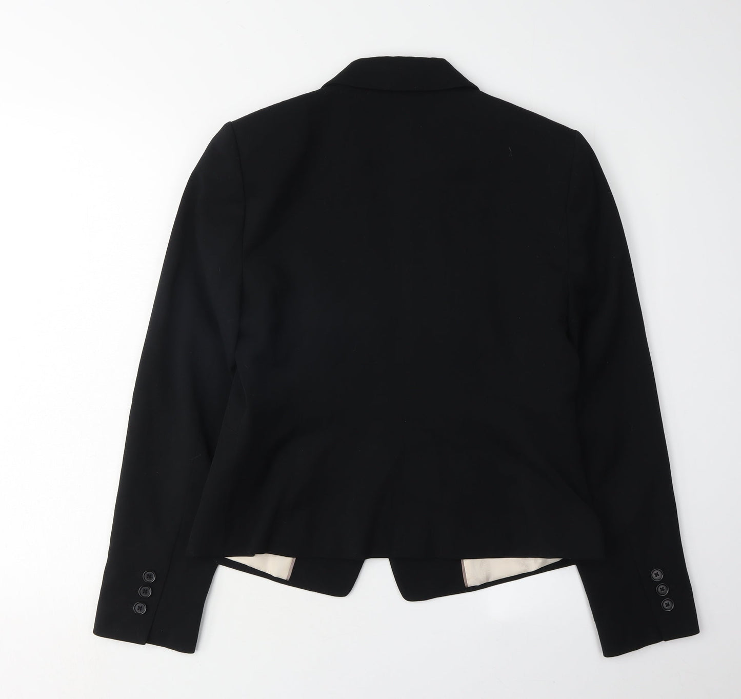 Marks and Spencer Women's Black Blazer Size 12 Regular Fit