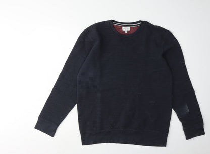 Mens UK Size M NEXT Black Pullover Sweatshirt