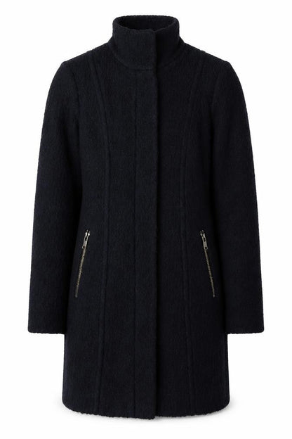 Womens UK Size 4 H&M Black Basic Jacket
