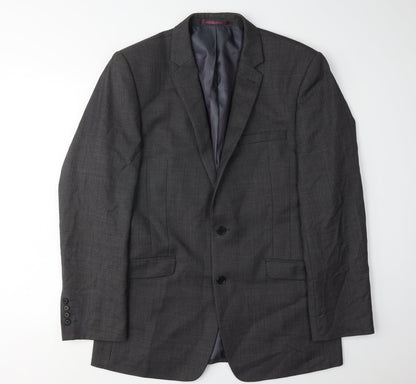 Mens UK Size 40 NEXT Regular Grey Suit Jacket