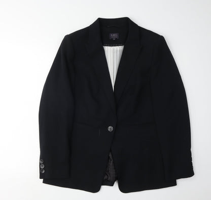 Marks and Spencer Women's Black Suit Jacket Size 16
