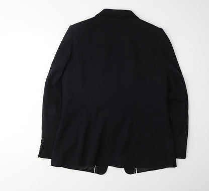 Marks and Spencer Women's Black Suit Jacket Size 16