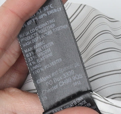 Marks and Spencer Women's Black Suit Jacket Size 16