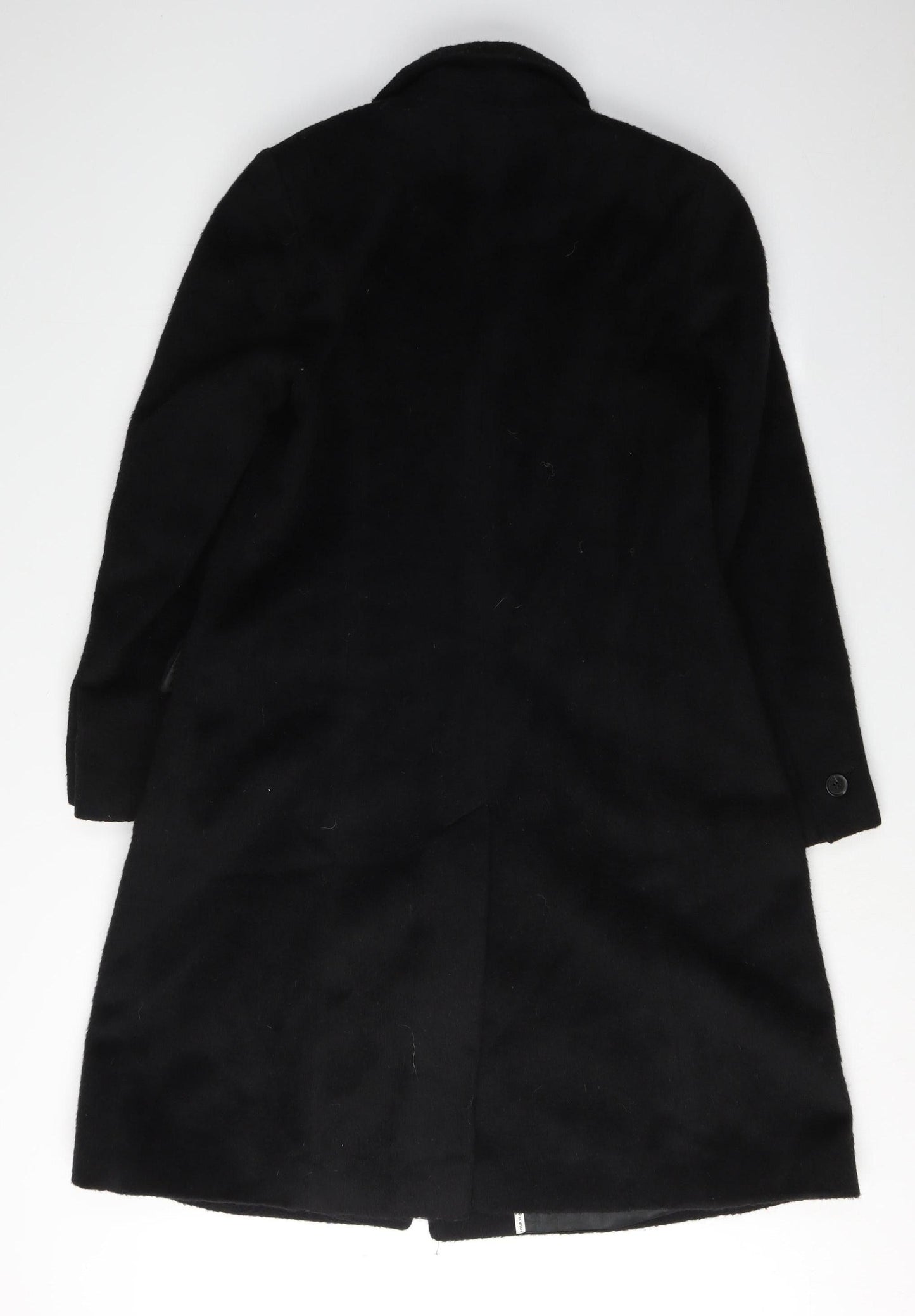 Womens UK Size S Four Seasons London Black Overcoat