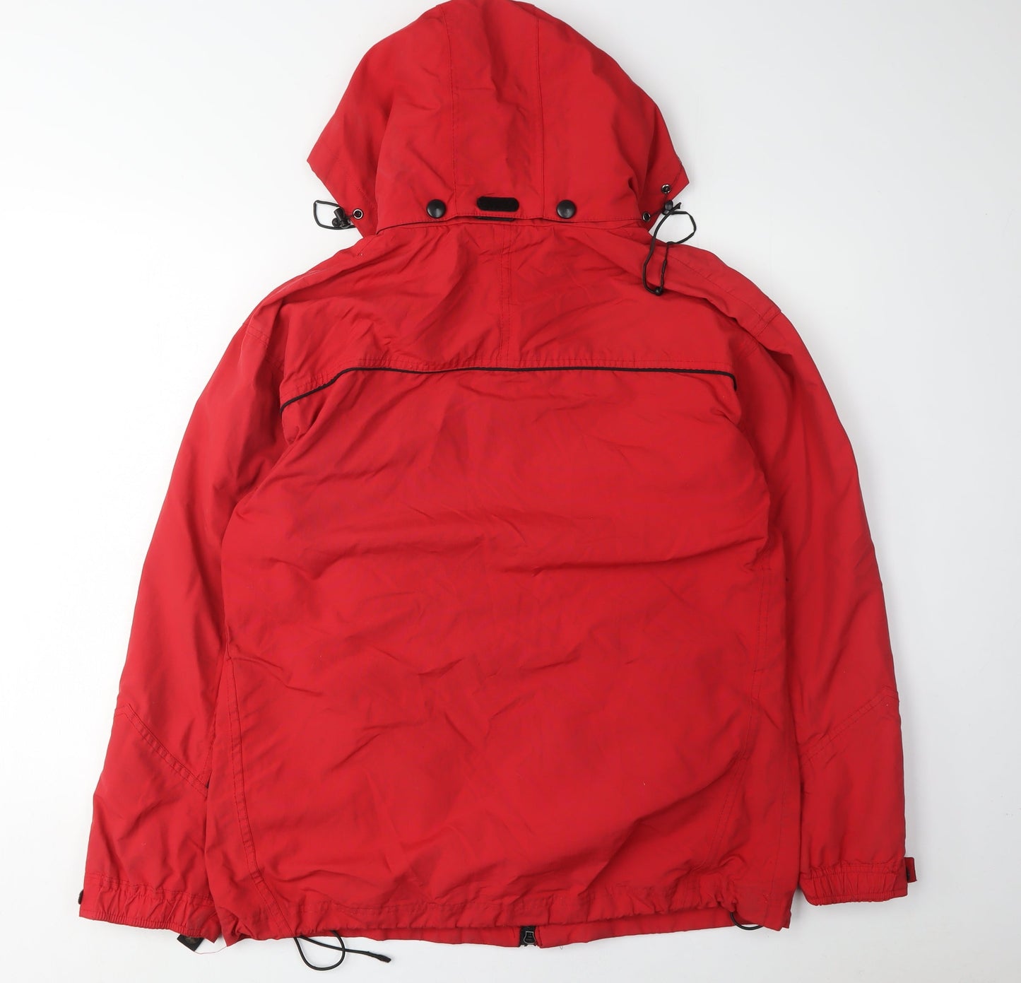 Mens UK Size S Crane Sports Red Parka Coat