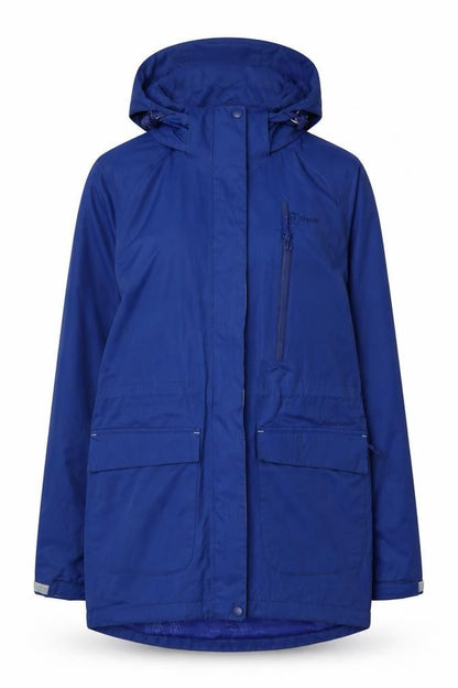 Womens UK Size 10 Hi Gear Blue Rain Coat