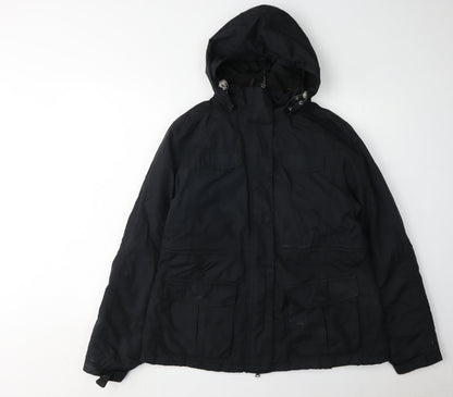 Shires Equestrian Women's Black Anorak Jacket L