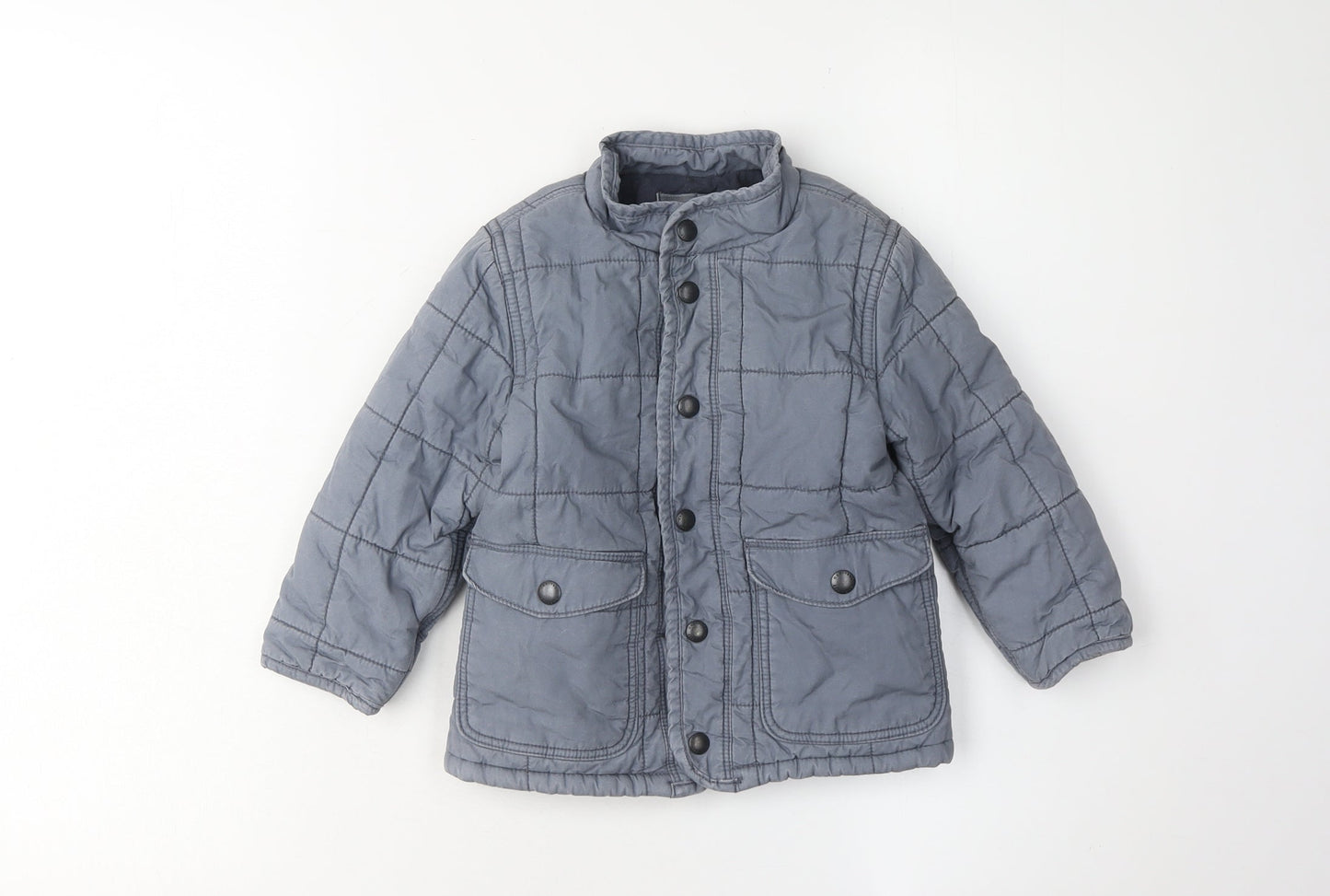 babyGap Boys Grey Quilted Jacket 2 Years - Stylish & Practical