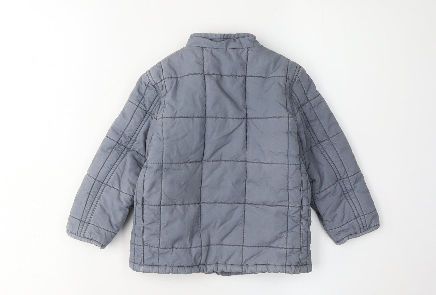 babyGap Boys Grey Quilted Jacket 2 Years - Stylish & Practical