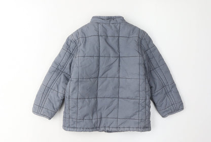 babyGap Boys Grey Quilted Jacket 2 Years - Stylish & Practical