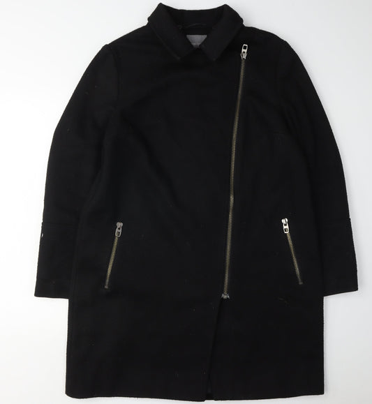 Principles Women's Black Motorcycle Jacket Size 16