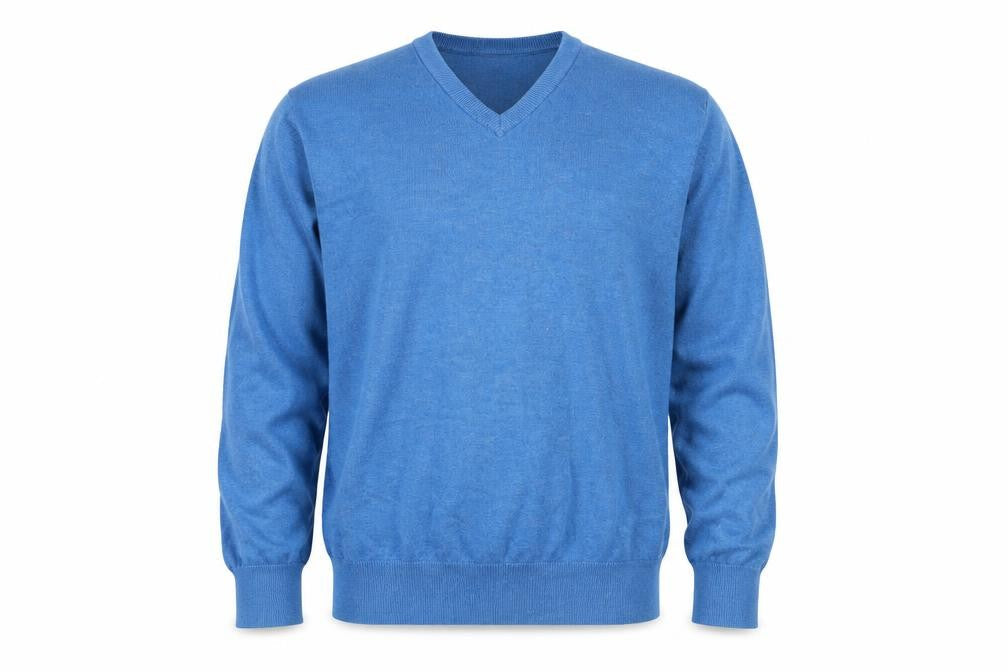 Mens UK Size M Marks and Spencer Blue Pullover Jumper