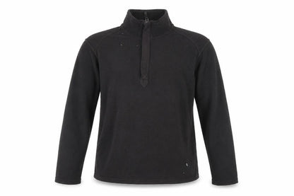 Mens UK Size M Marks and Spencer Black Henley Sweatshirt