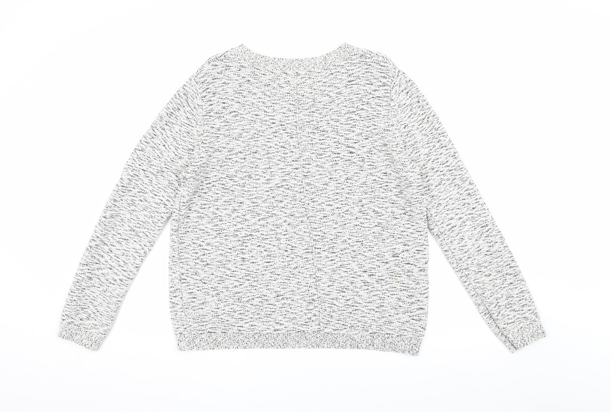 Womens UK Size 14 Great Plains Grey Pullover Jumper