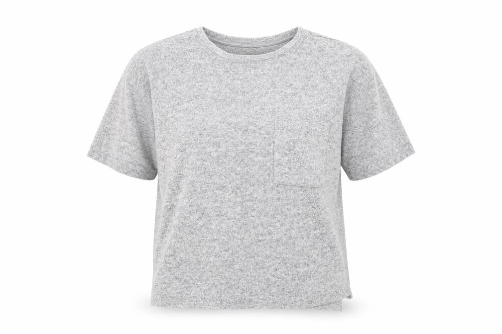 Womens UK Size M Zara Grey Basic T-Shirt